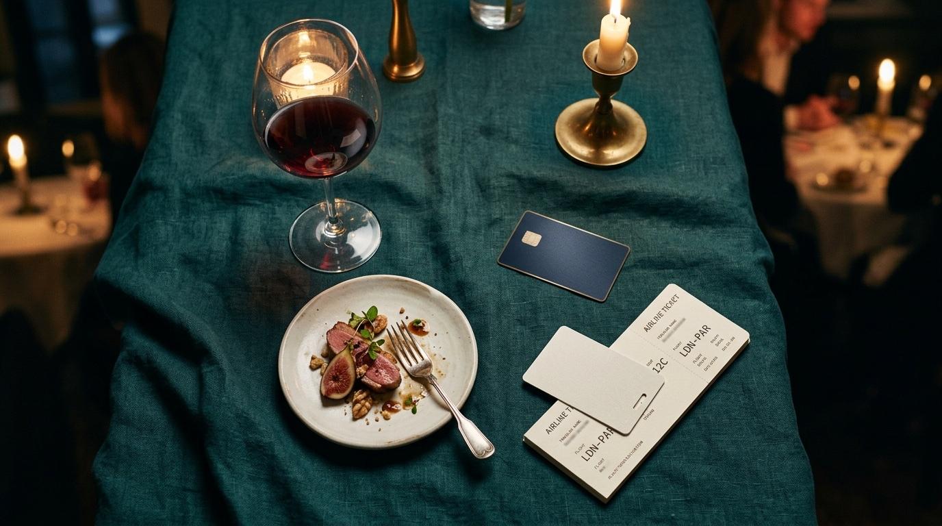 Category-based travel cashback: 1% flights, 4% hotels, 6% restaurants — imagem do artigo