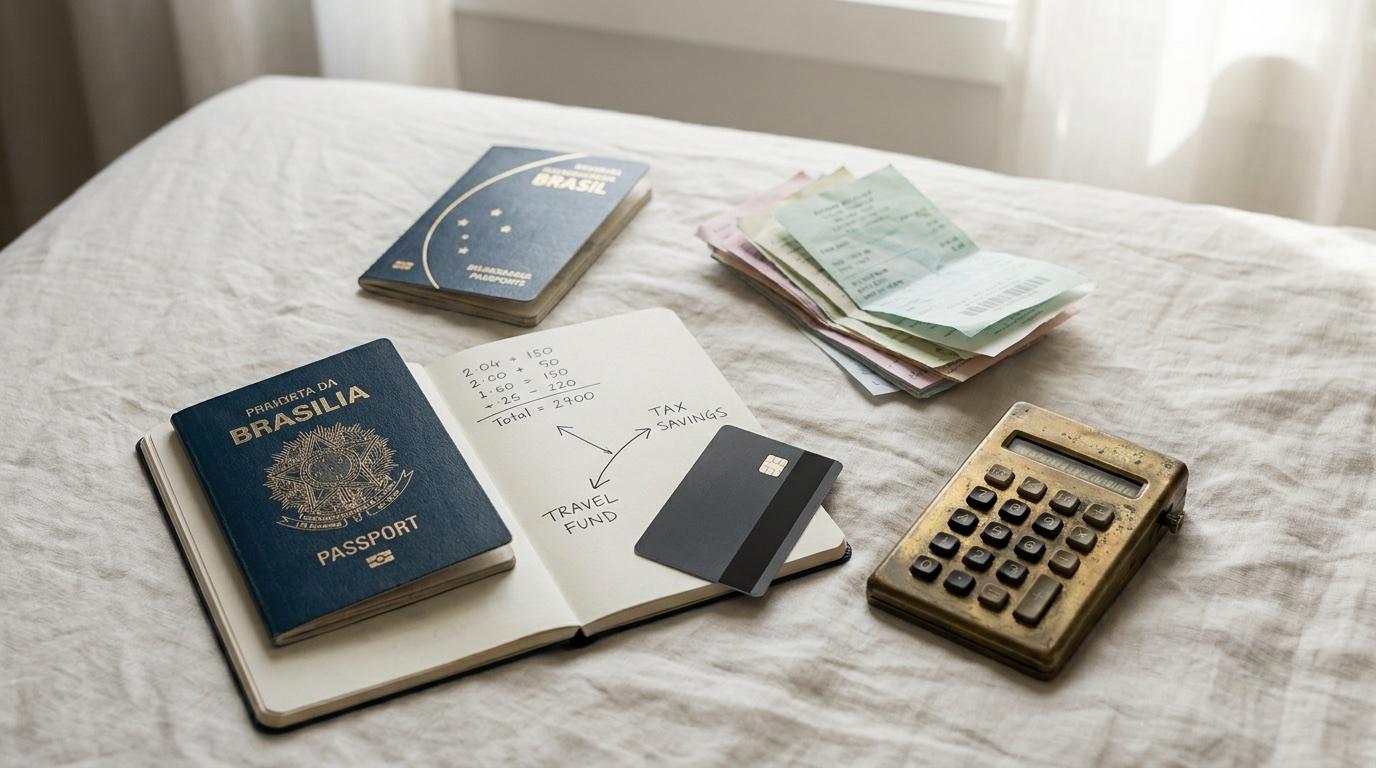 Brazilian Income Tax 2027: how to declare overseas credit card purchases (without getting flagged by the tax authority) — imagem do artigo